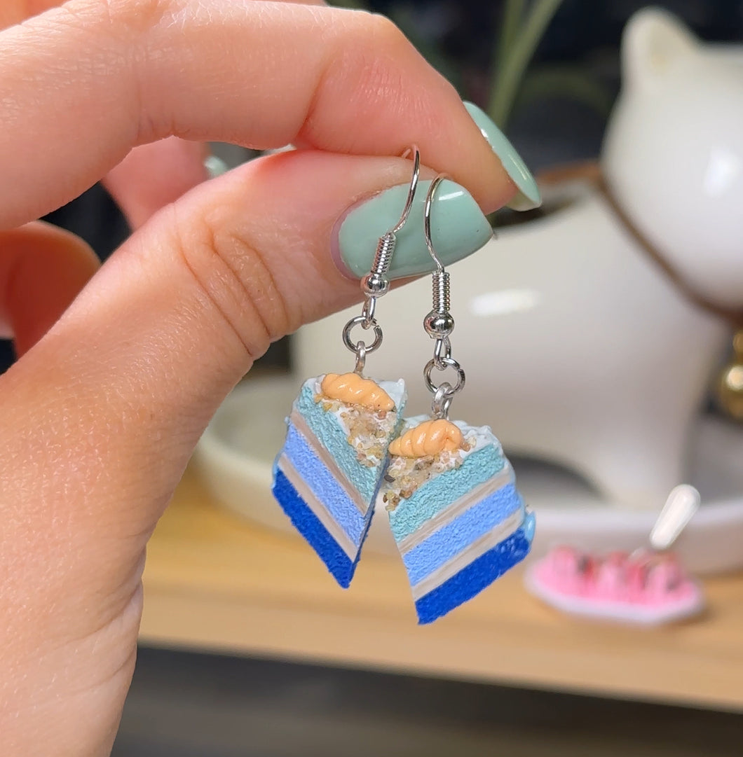 Sea cake earrings