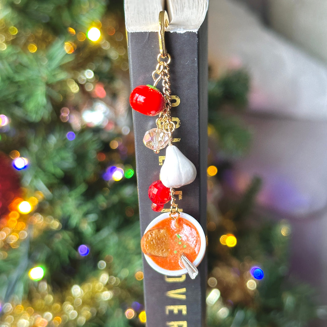 Tomato soup bookmark