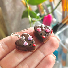 Load image into Gallery viewer, Mouse dessert earrings
