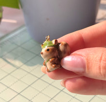 Load image into Gallery viewer, Camping Racoon Charm
