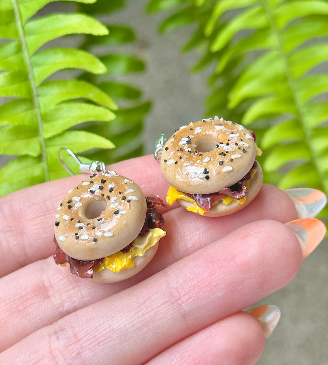 Bagel Sandwich Earrings