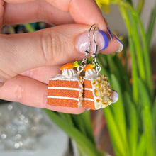 Load image into Gallery viewer, Carrot cake earrings
