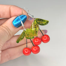 Load image into Gallery viewer, Cherry earrings
