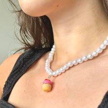 Load image into Gallery viewer, Cupcake necklace
