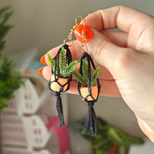 Load image into Gallery viewer, hanging plant earrings ( more colours )
