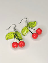 Load image into Gallery viewer, Cherry earrings
