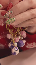 Load and play video in Gallery viewer, Penguin keychain bag charm
