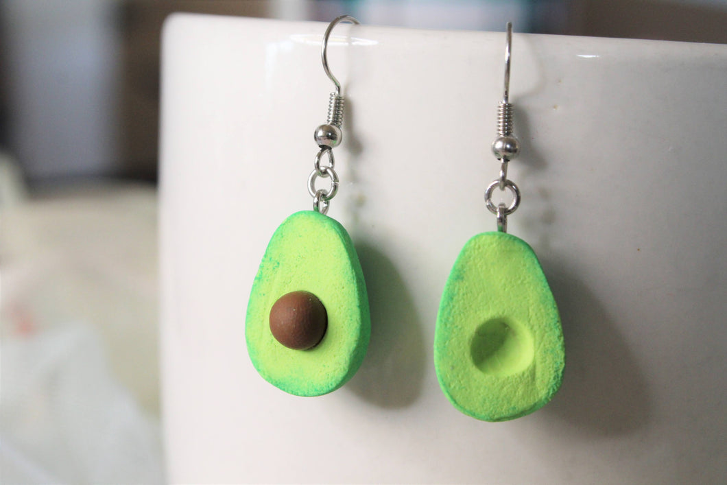 Avocado earrings