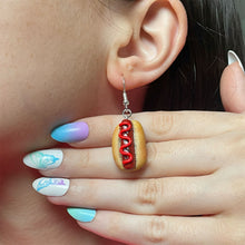 Load image into Gallery viewer, Hot dog earrings
