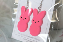 Load image into Gallery viewer, Peep bunny earrings
