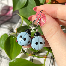 Load image into Gallery viewer, Lady bug earrings
