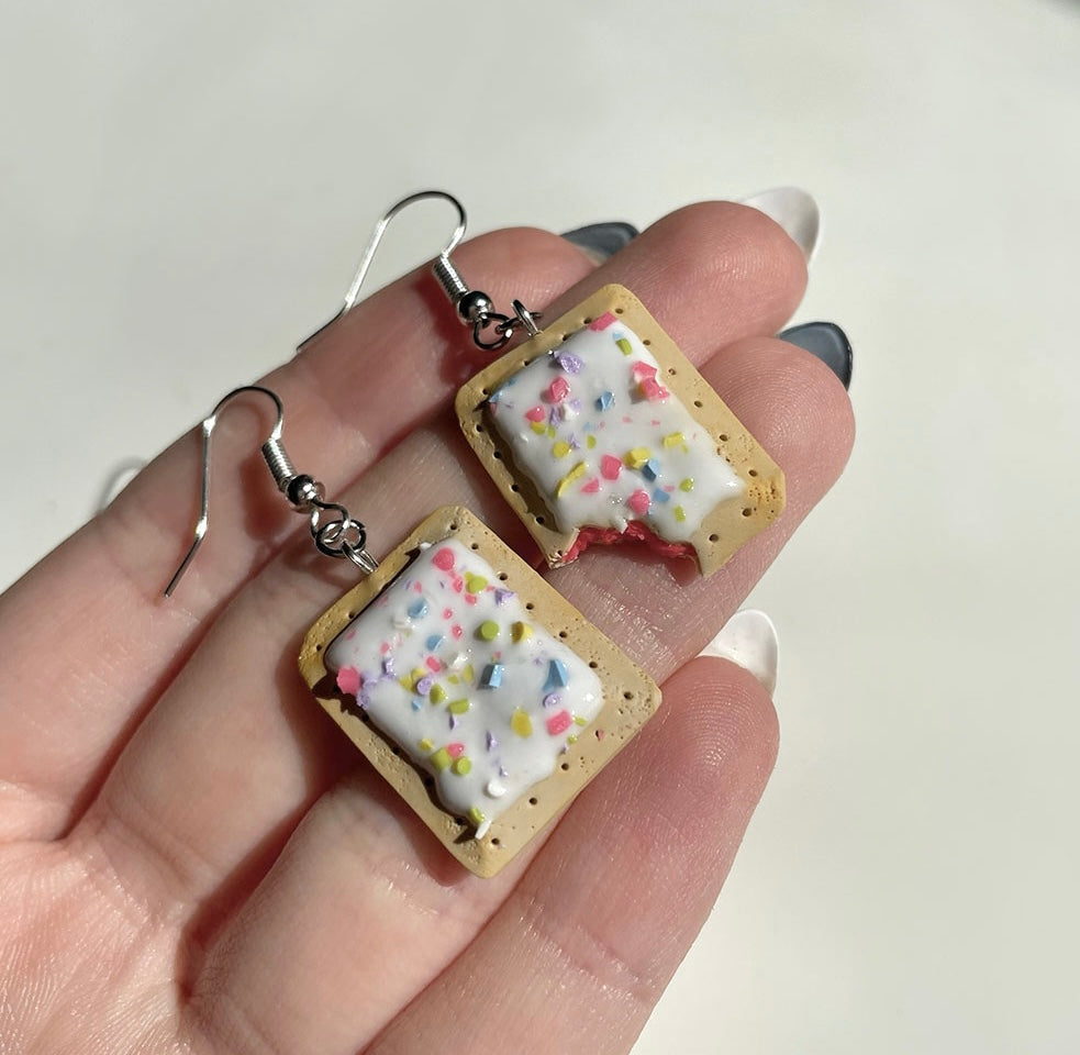 Poptart earrings