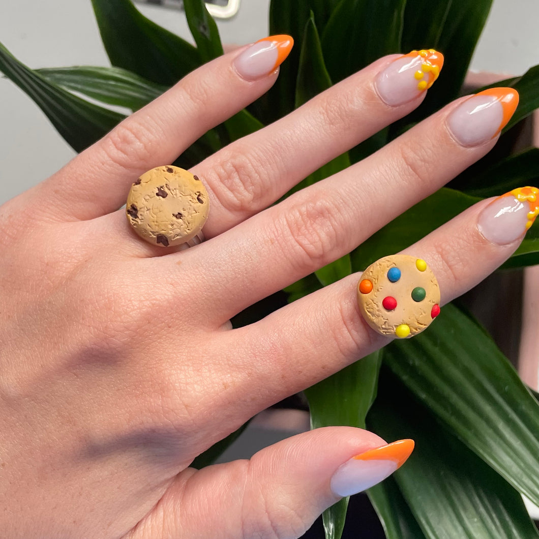 2 pc cookie ring set