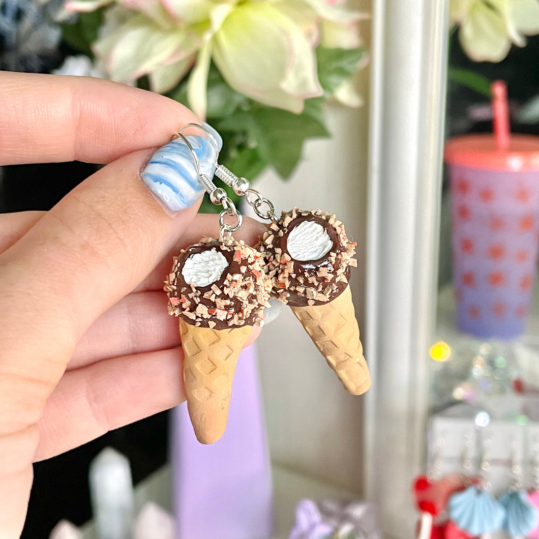 Drumstick earrings