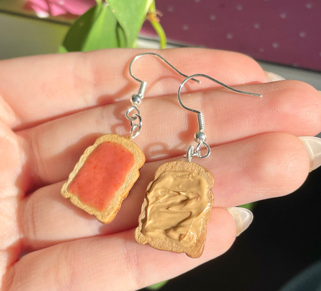 Pb&j earrings