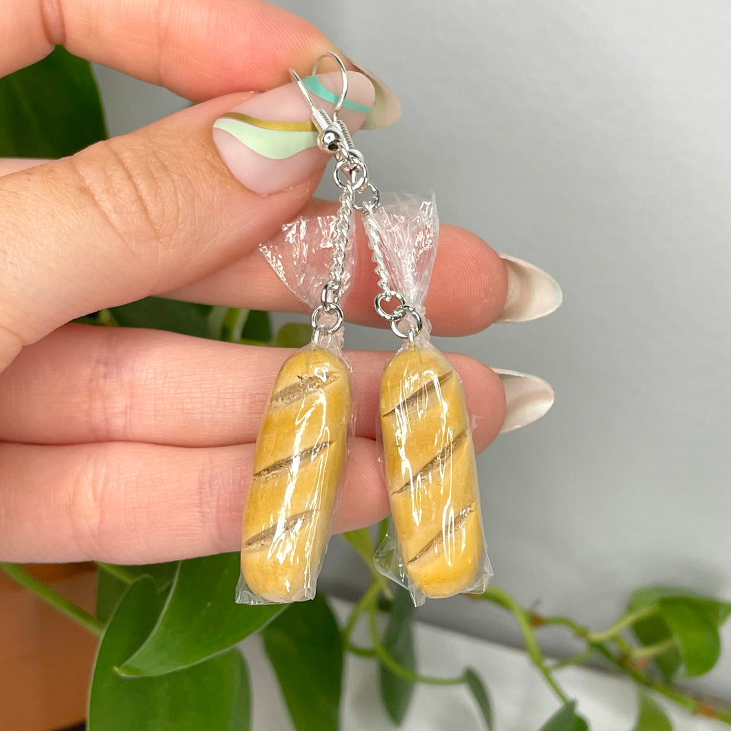 Baguette earrings